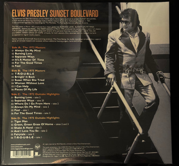 Elvis Presley : Sunset Boulevard  (2xLP, Comp, Dlx)