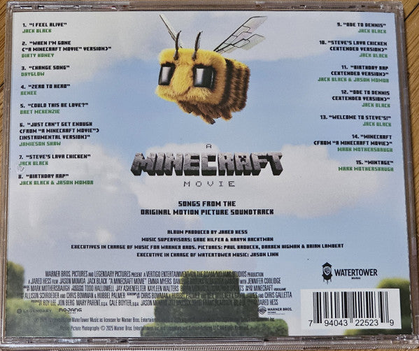 Various : A Minecraft Movie (Original Motion Picture Soundtrack) (CD)