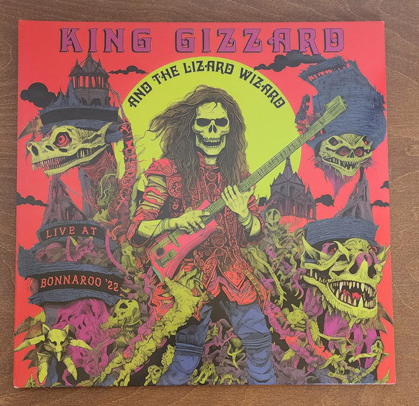 King Gizzard And The Lizard Wizard : Live At Bonnaroo '22 (LP, RE, Red + LP, Yel)