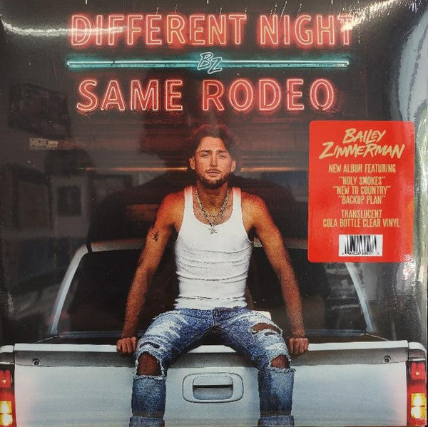 Bailey Zimmerman : Different Night Same Rodeo (2xLP, Album, Cok)