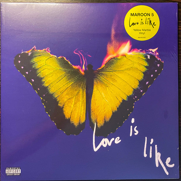 Maroon 5 : Love Is Like (LP, Album, Yel)