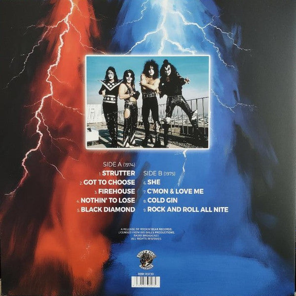 Kiss : The Rock N Roots Of Kiss (LP, Unofficial, Cle)