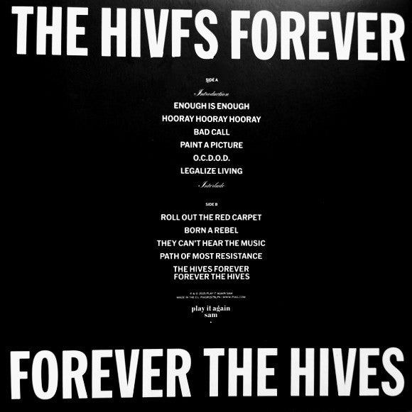 The Hives : The Hives Forever Forever The Hives (LP, Album)