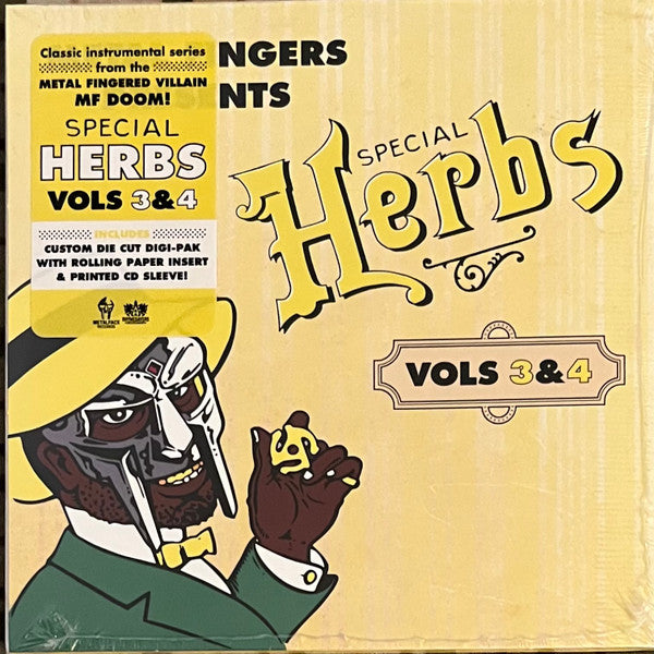Metal Fingers : Special Herbs Vols 3 & 4 (CD, Album, RE)