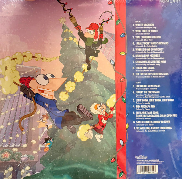 Various : Phineas And Ferb Holiday Favorites (LP, RE, Tra)