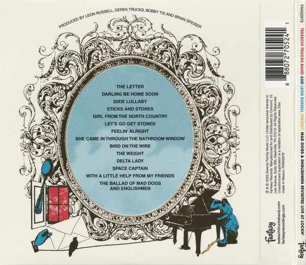 Tedeschi Trucks Band And Leon Russell : Present: Mad Dogs & Englishmen Revisited (Live At Lockn') (CD, Album)