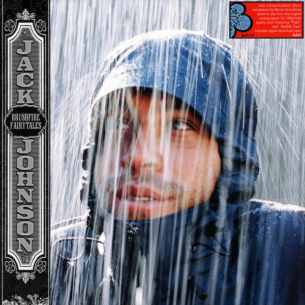 Jack Johnson : Brushfire Fairytales (LP, Album, RE, RM, 180)