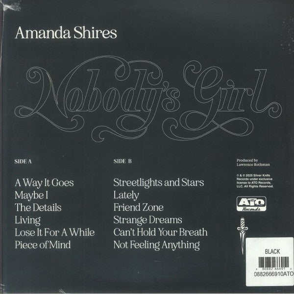 Amanda Shires : Nobody's Girl (LP, Album)