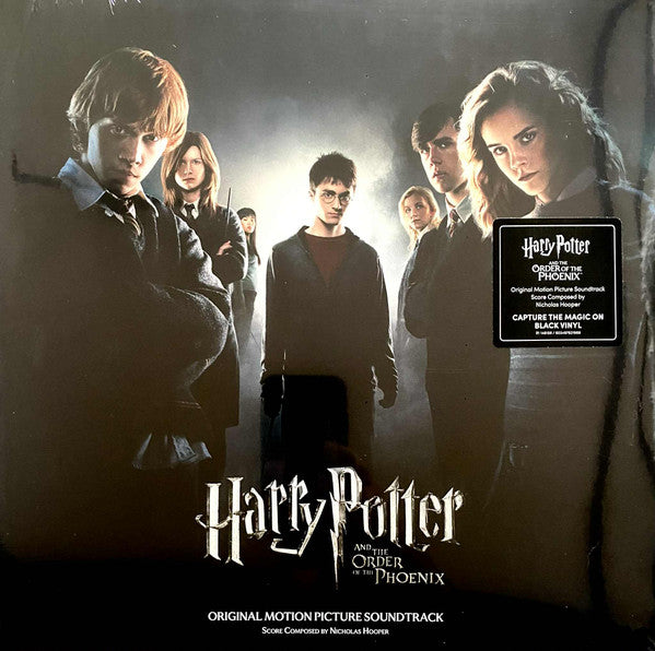 Nicholas Hooper : Harry Potter And The Order Of The Phoenix (Original Motion Picture Soundtrack) (LP + LP, S/Sided, Etch + Album, RE)