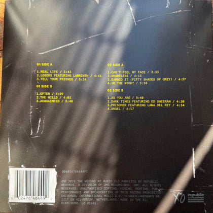 The Weeknd : Beauty Behind The Madness (2xLP, Album, Ltd, RE, Cle)