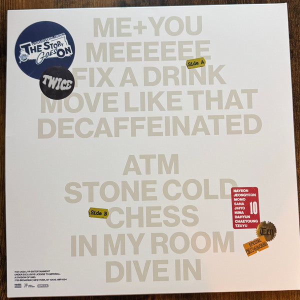 Twice (25) : TEN: The Story Goes On - Special Album (LP, Album, Lem)