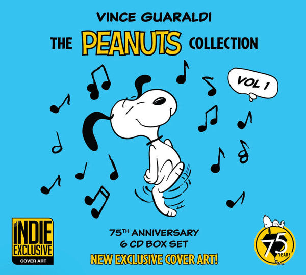 Vince Guaraldi : The Peanuts Collection Vol. 1 (75th Anniversary 6CD Box Set) (Indie Exclusive) (6xCD, RSD, Num)