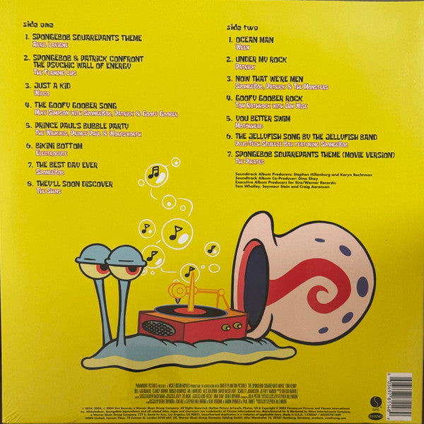 Various : The Spongebob Squarepants Movie – Music From The Movie And More… (LP, Album, RE, Tra)