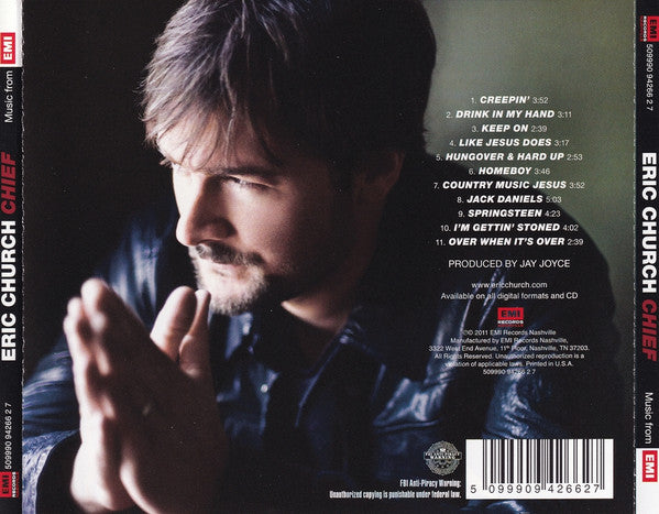 Eric Church : Chief (HDCD, Album)