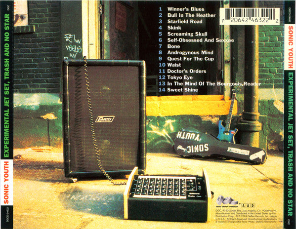 Sonic Youth : Experimental Jet Set, Trash And No Star (CD, Album)