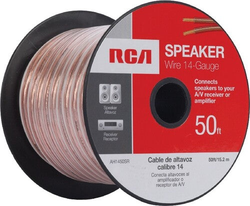 RCA AH1450SR Speaker Wire 14 Gauge High Performance Wire 50 Foot