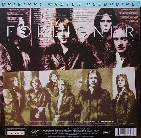 Foreigner : Double Vision (LP, Album, Ltd, Num, RE, RM, 180)