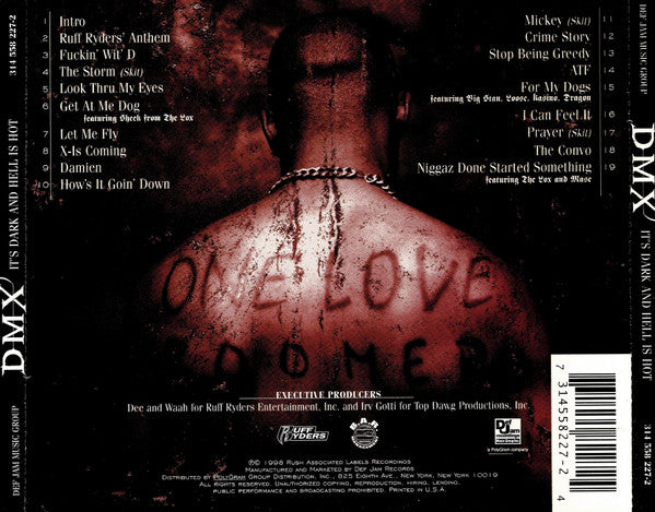 DMX : It's Dark And Hell Is Hot (CD, Album)
