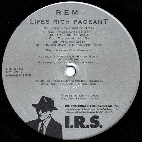 R.E.M. : Lifes Rich Pageant (LP, Album, All)