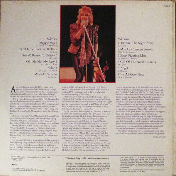 Rod Stewart : Maggie May (LP, Comp)