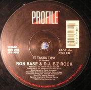 Rob Base & D.J. E-Z Rock* : It Takes Two (12")