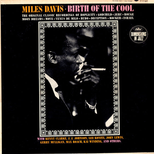 Miles Davis : Birth Of The Cool (LP, Album, Comp, Mono, RE)