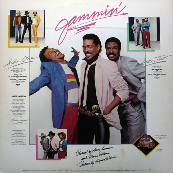 The Gap Band : Gap Band V - Jammin' (LP, Album, 56 )