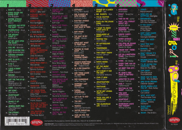 Various : Like, Omigod! The '80s Pop Culture Box (Totally) (7xCD, Comp, RM + Box)