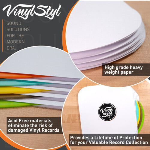 Vinyl Styl® 12 Inch Inner Record Sleeves - Round Corner - 25 Count