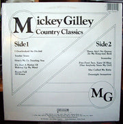 Mickey Gilley : Country Classics (LP, Comp)