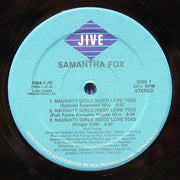 Samantha Fox : Naughty Girls (Need Love Too) / I Surrender (To The Spirit Of The Night) (12")