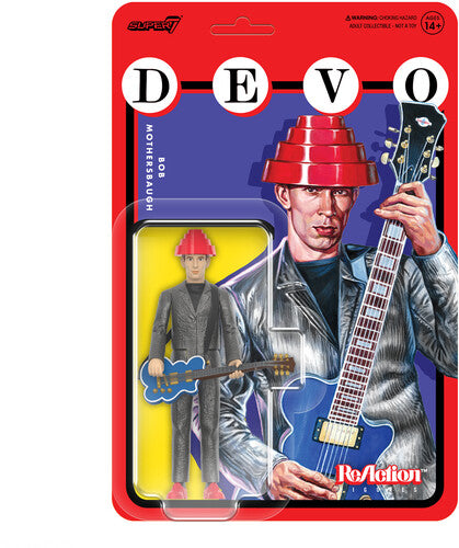 Super7 - Devo - ReAction Figures Wv4 - Bob Mothersbaugh (The Girl You Want)