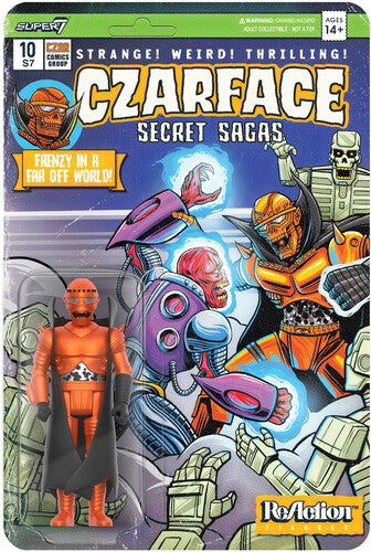 Super7 - Czarface - ReAction Figures Wv11 - Czarface (Orange & Black)