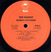Ted Nugent : Double Live Gonzo! (2xLP, Album, Pit)