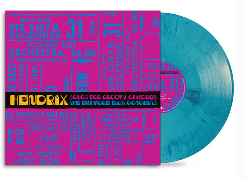 Jimi Hendrix Songs For Groovy Children: The Fillmore East Concerts RSD Exclusive, Colored Vinyl, Violet, 150 Gram Vinyl (Mint (M))