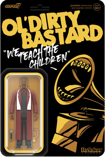 Super7 - Ol' Dirty Bastard - ReAction Figures Wv4 - O.D.B (For The Children)