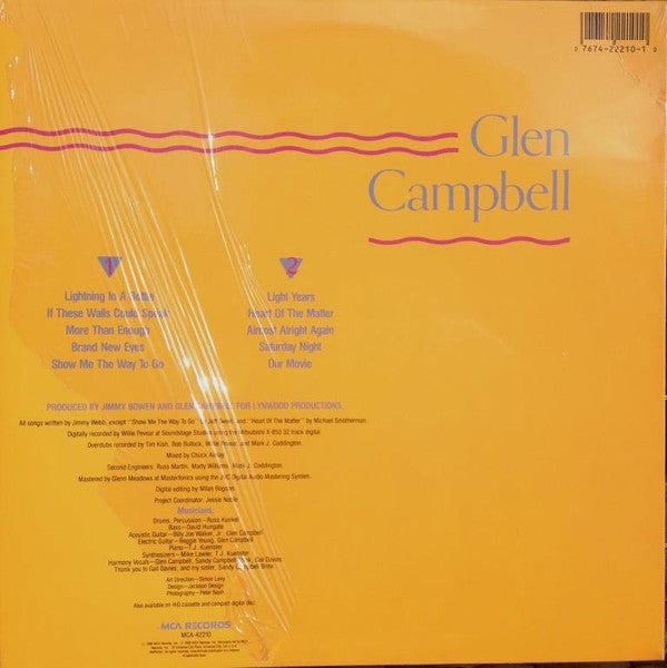 Glen Campbell : Light Years (LP)