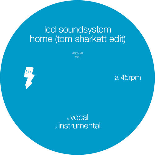 LCD Soundsystem - Home (Tom Sharkett Edit) (Mint (M)) Electronic (12")