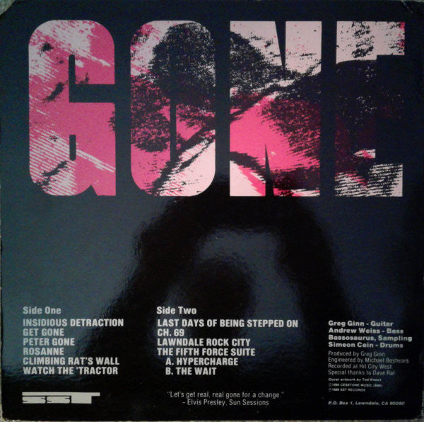 Gone (2) : Let's Get Real, Real Gone For A Change (LP, Album)