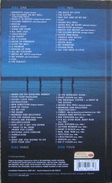 Echo & The Bunnymen : Crystal Days 1979 - 1999 (4xCD, Comp, RM, Dig)