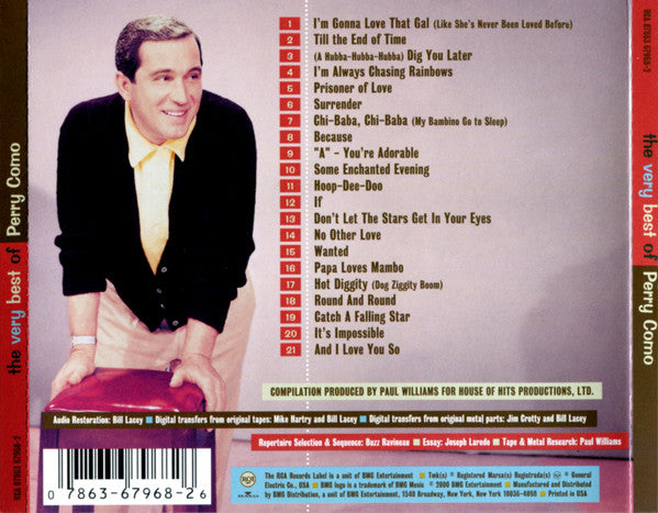 Perry Como : The Very Best Of Perry Como (CD, Comp, RE)