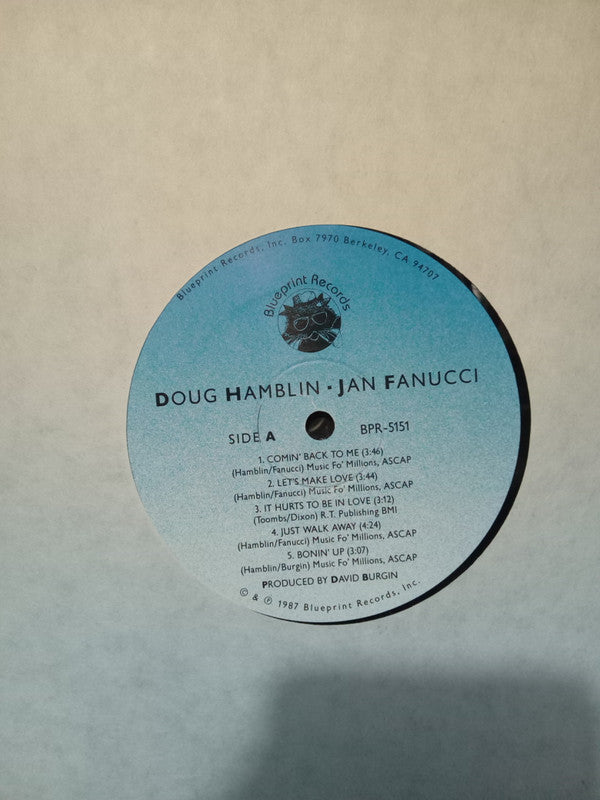 Doug Hamblin ▪ Jan Fanucci : Doug Hambin ▪ Jan Fanucci (LP, Album)