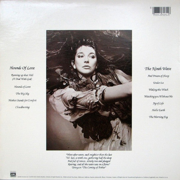 Kate Bush : Hounds Of Love (LP, Album, Jac)