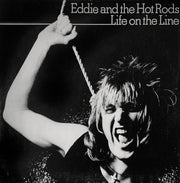 Eddie And The Hot Rods : Life On The Line (LP, Album, Gat)