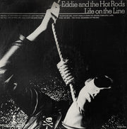 Eddie And The Hot Rods : Life On The Line (LP, Album, Gat)