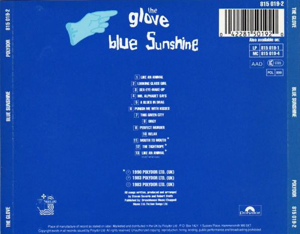 The Glove : Blue Sunshine (CD, Album, RE)