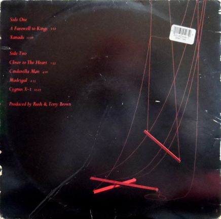Rush : A Farewell To Kings (LP, Album, RE, Hau)