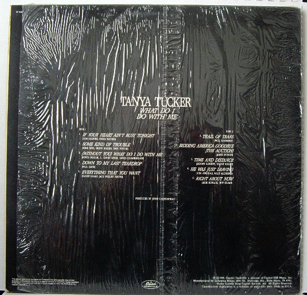 Tanya Tucker : What Do I Do With Me (LP, Album, Club)