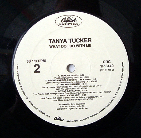 Tanya Tucker : What Do I Do With Me (LP, Album, Club)