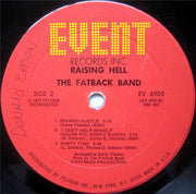 The Fatback Band : Raising Hell (LP, Album, Mon)